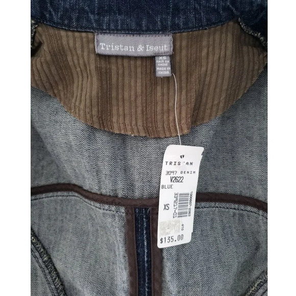 BNWT Tailored Fitted Tristan  & Iseut Jean Blazer - Picture 13 of 16
